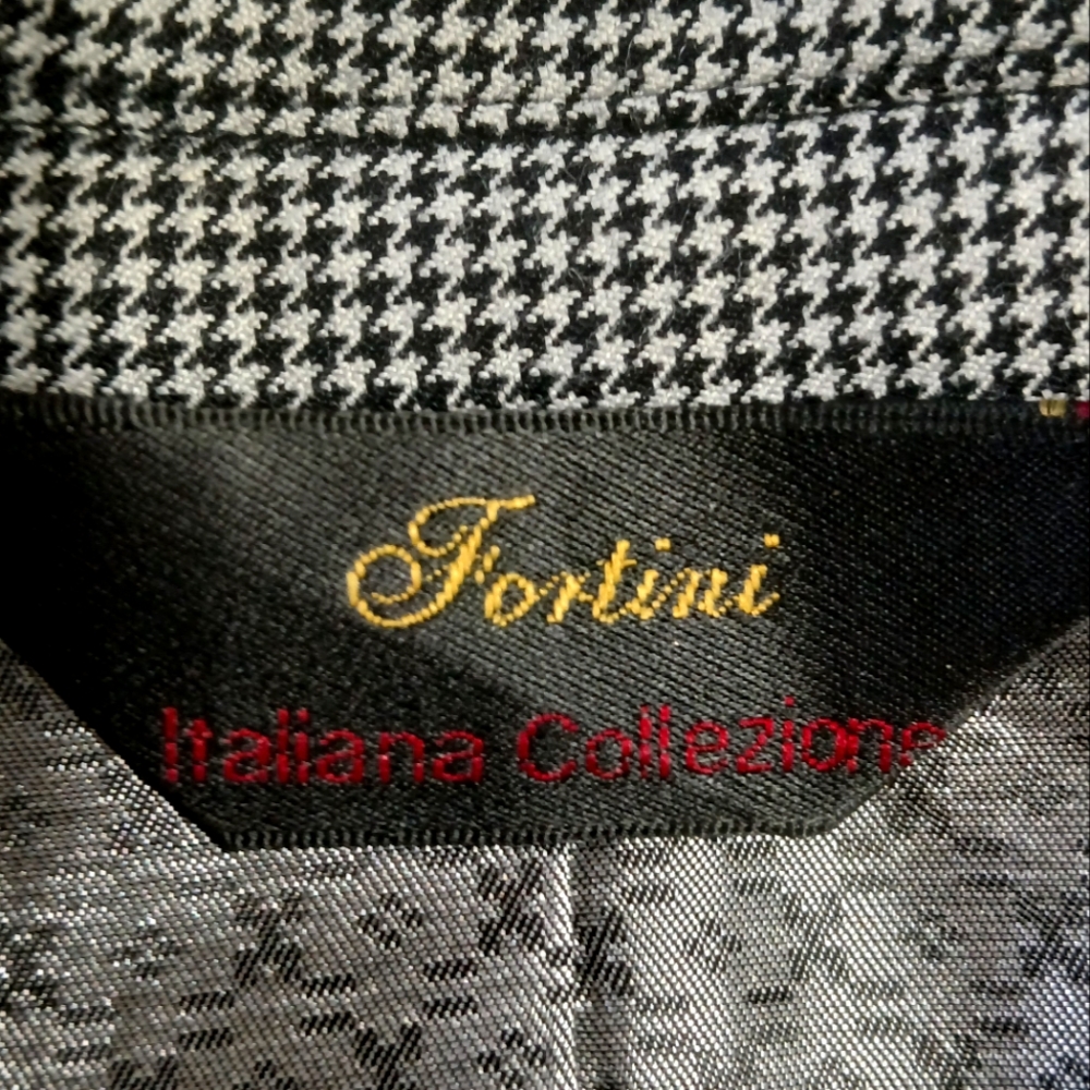 Fortini Houndstooth Sport Coat - Picture 4 of 5